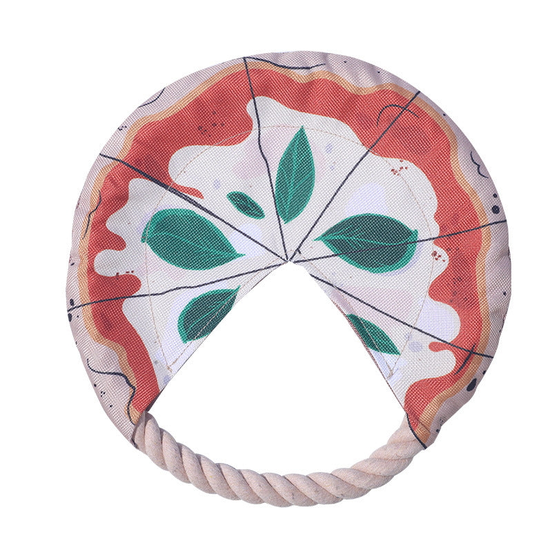 Margarita Pizza Dog Frisbee