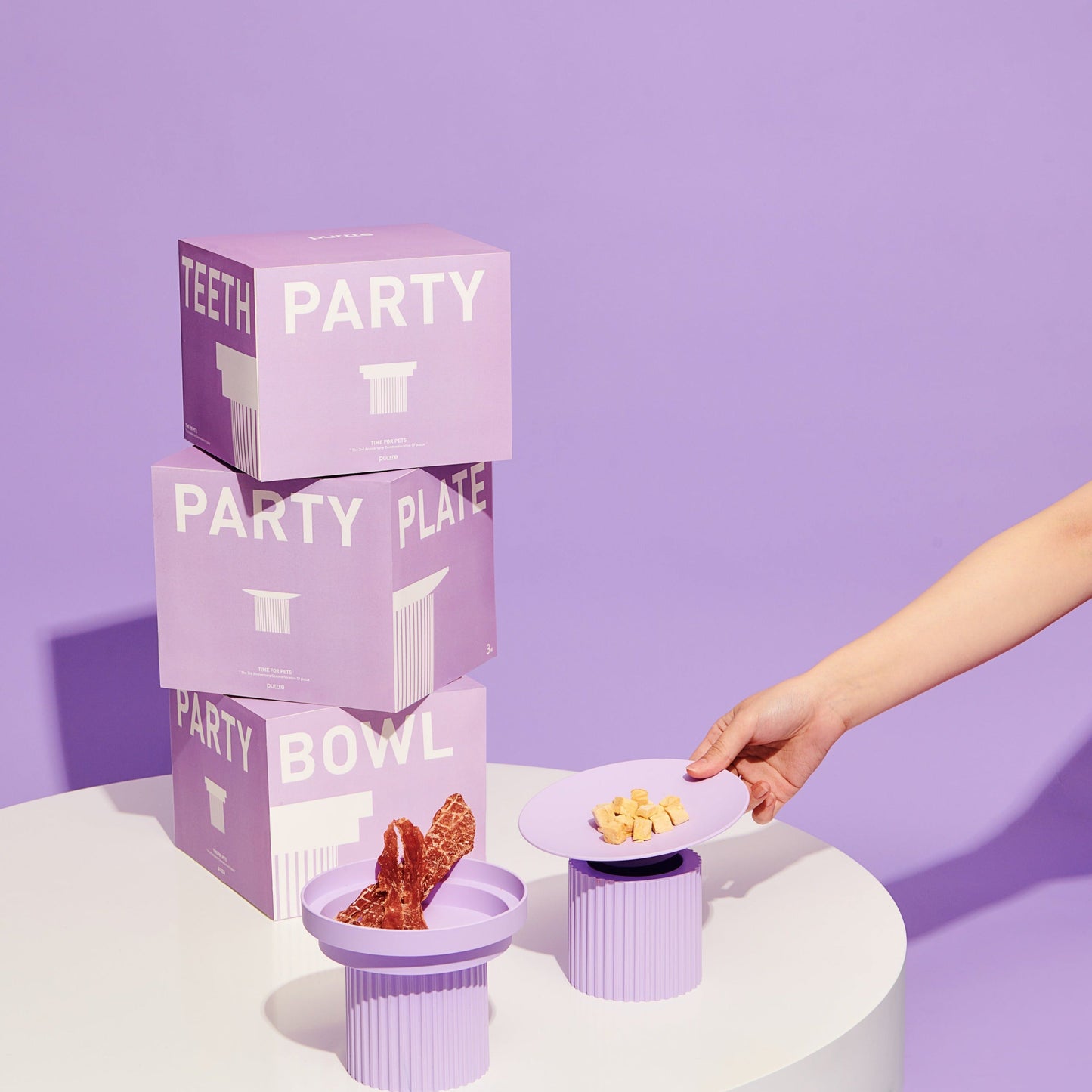 Teeth Party Voerbak set