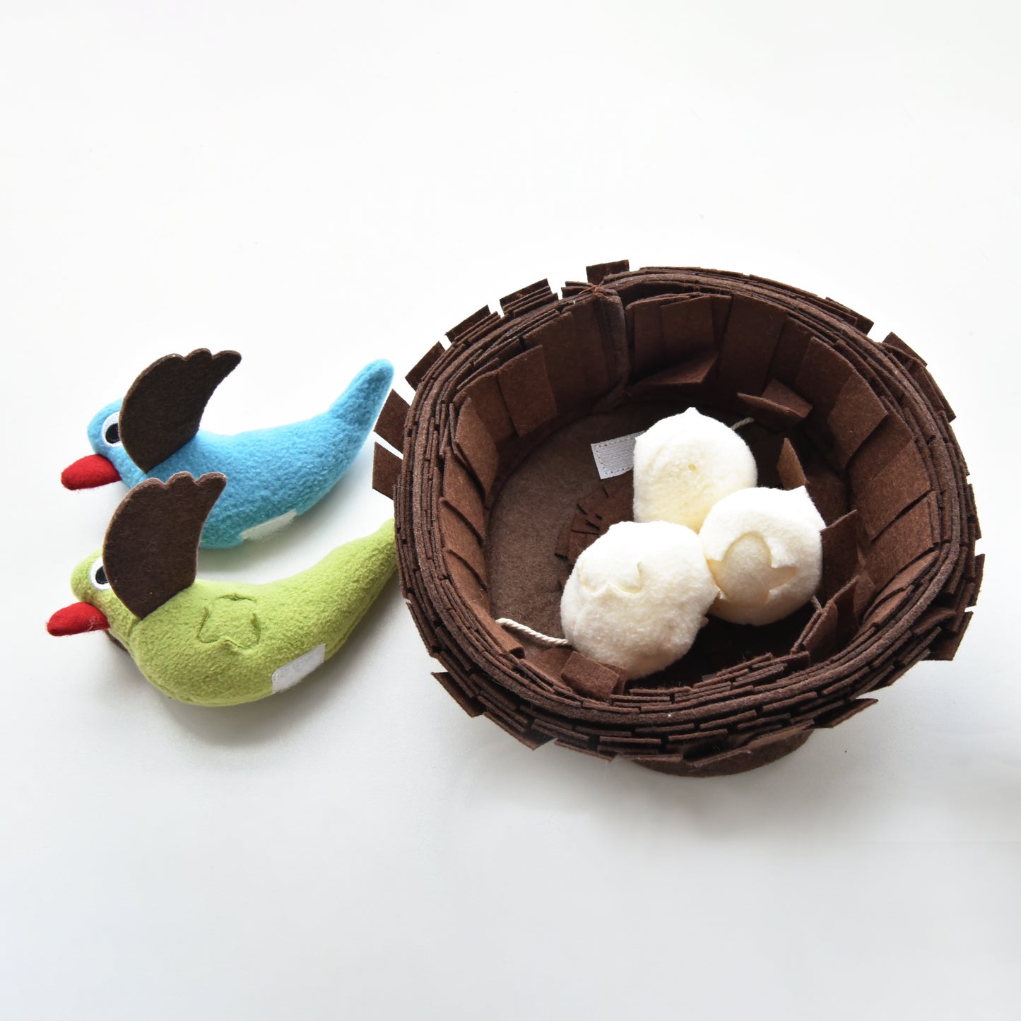 Doglemi Interactive Dog Puzzle Toy - Snuffle Mat with Squeaky Sound - Nest Design Pet Chew Toy