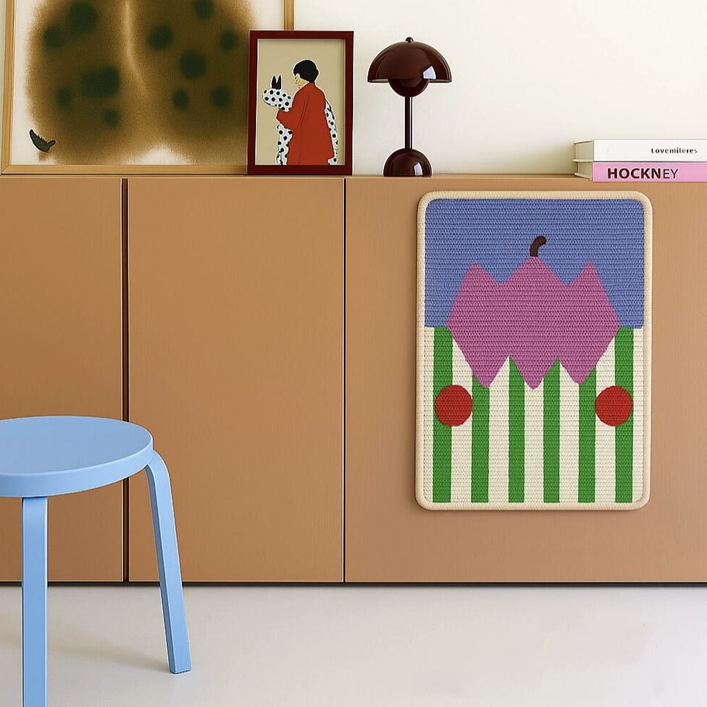Art Scratching Mat - Natural Sisal - Wall Furniture Protected