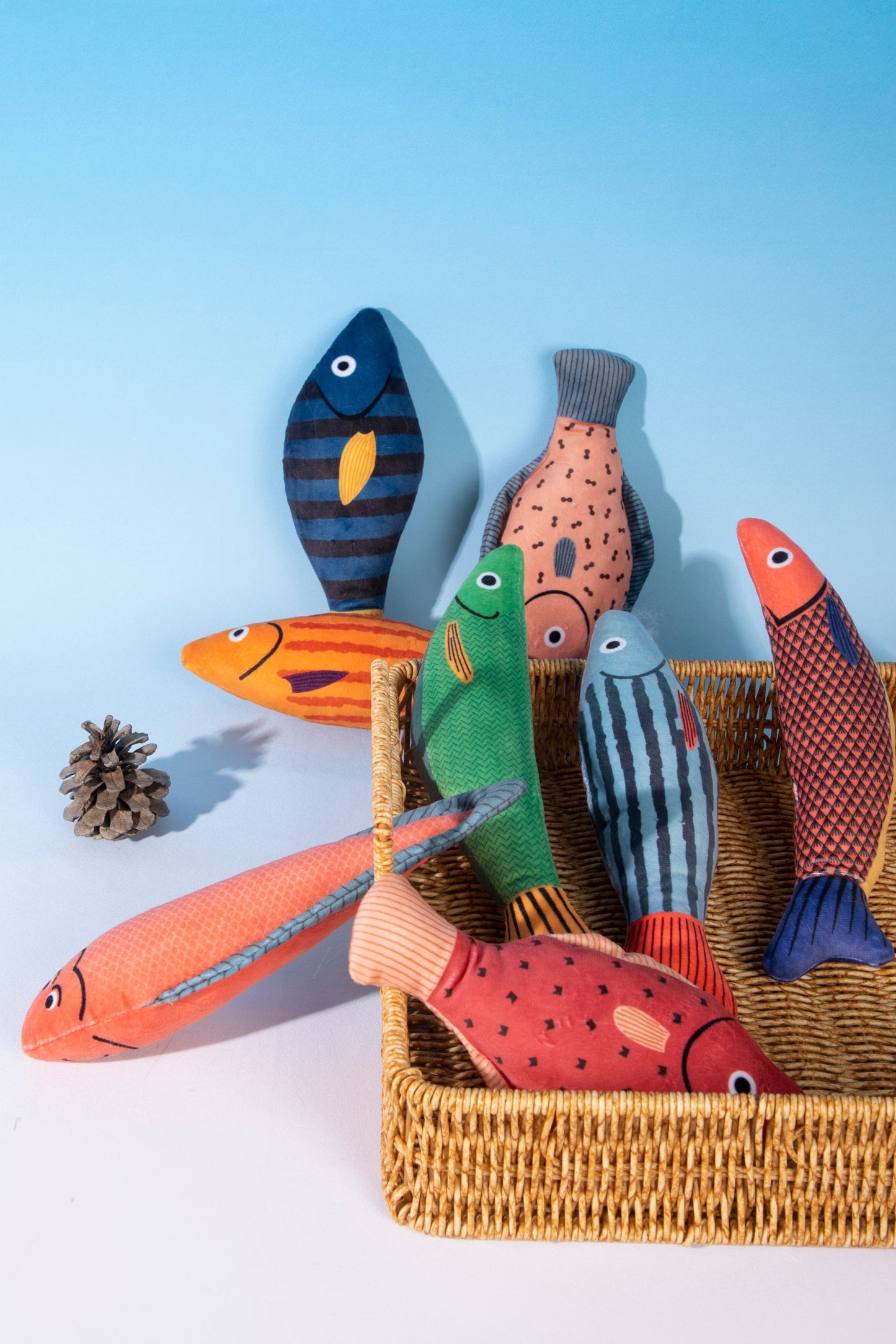 Fishy Fun Cat Toy - Sea Bass