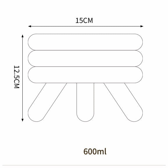 ZOOMATE - Tripod Elevated Ceramic Pet Feeder - Stable, Joint Health Focus & Modern Minimalist Design