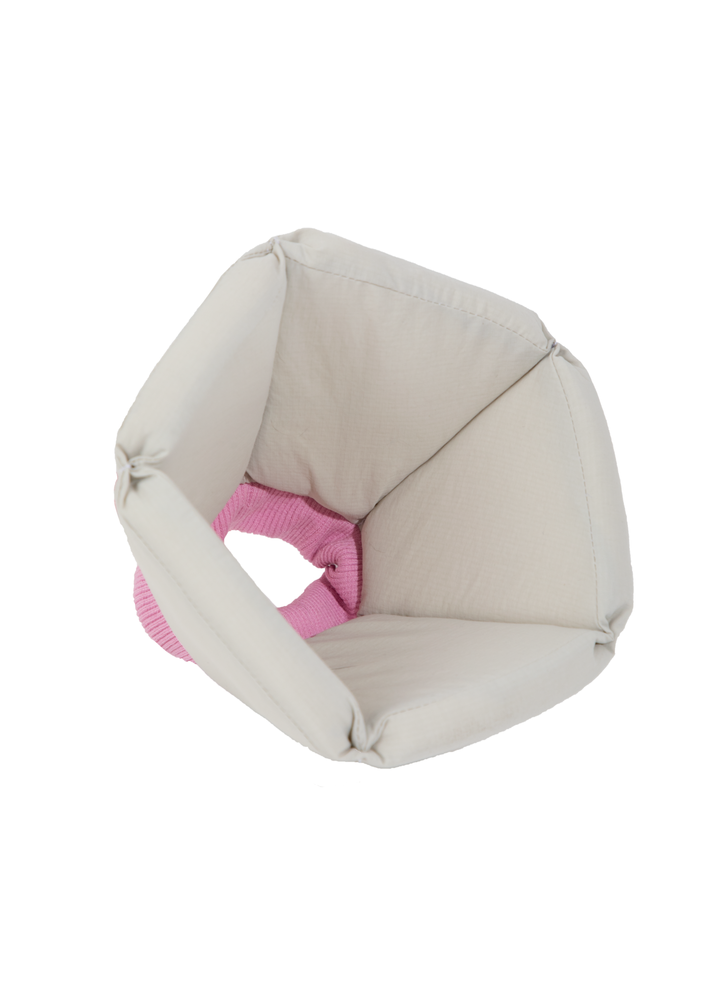 Cone Collar in Light Grey