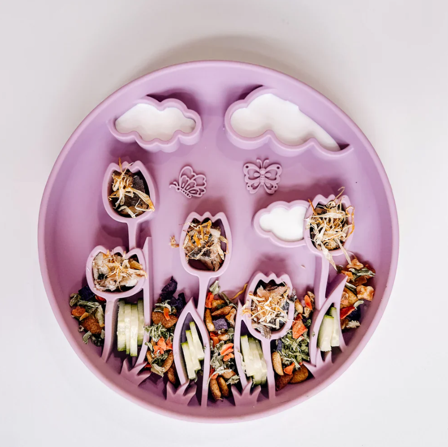 Blooming Tulip Slow Feeder Bowl