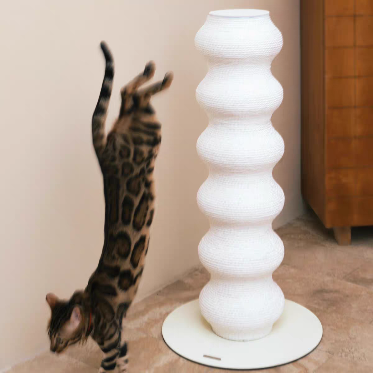 MOMOLAND Modular Cat Scratching Post Coffee Table