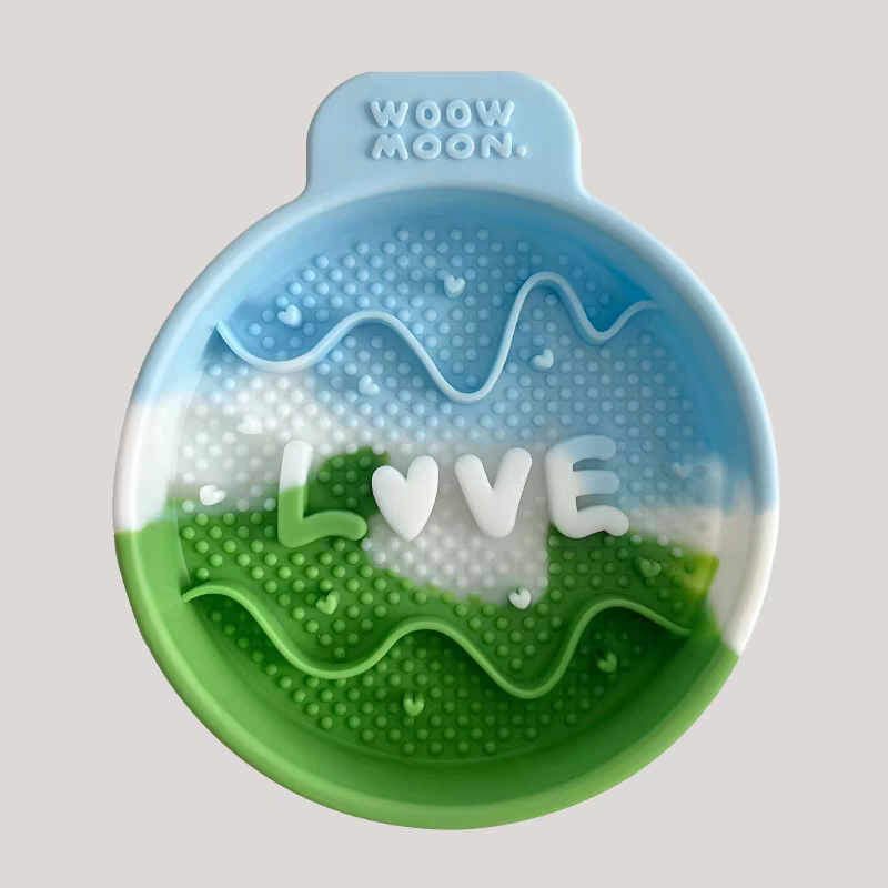 Palette Slow Feeder Bowl – Food-Grade Silicone, Anti-Spill, Oral Care for Cats & Small Dogs